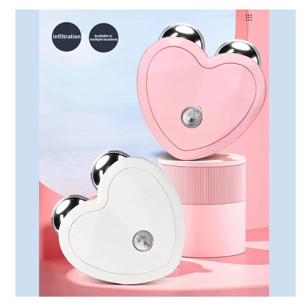 masajeador facial corazon